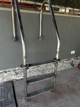 Escalera Piscina Acero Inoxidable