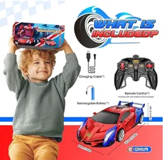 Coche RC Robot Transformers 2 en 1