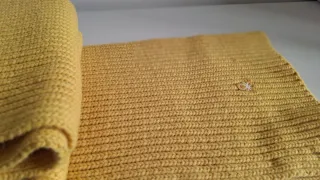 Bufanda United Colors of Benetton Amarilla Lana