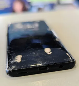 SAMSUNG GALAXY S9 64GB NEGRO CON TAPA TRASERA ROTA