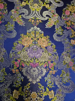 Tela fallera bordada