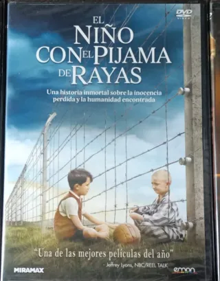 DVD El niño con el pijama de rayas