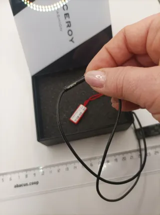 Colgante Viceroy Hombre Negro y Plata