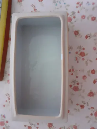 Joyero decorado con flores