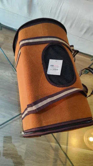 Transportín para gato o perro pequeño