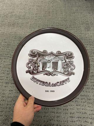 Vassoio rotondo Bottega del Caffè Brasile