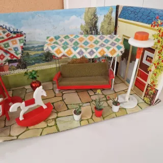 Casa de muñecas Hogarin jardín