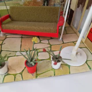 Casa de muñecas Hogarin jardín