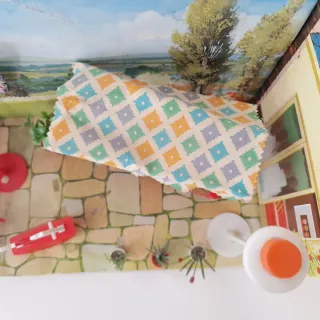 Casa de muñecas Hogarin jardín