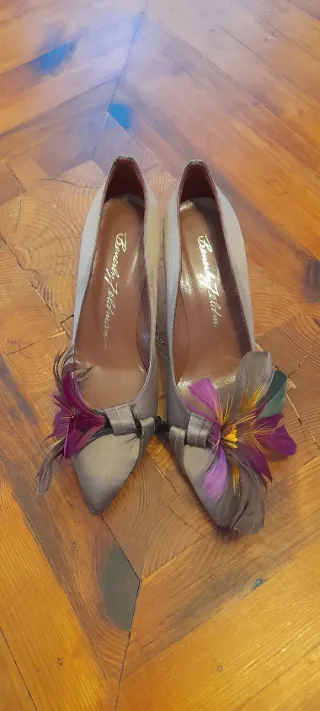 Zapatos Beverly Feldman Tacon Talla 37