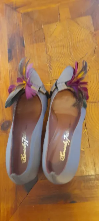 Zapatos Beverly Feldman Tacon Talla 37