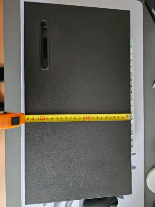 Soporte Elevador Monitor Negro Gris