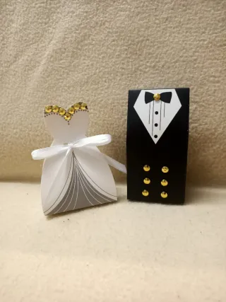 Porta Confetti Bomboniere Matrimonio Sposi