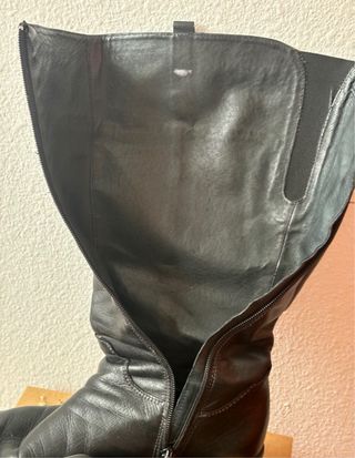 Botas de piel Estefanía Marco