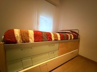 Cama 90cm con cajones y cama nido