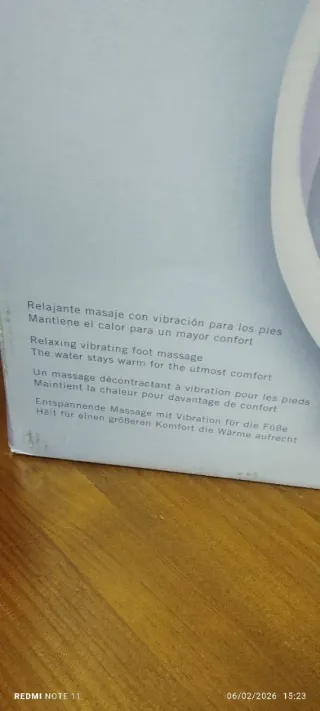 Masajeador de pies eléctrico