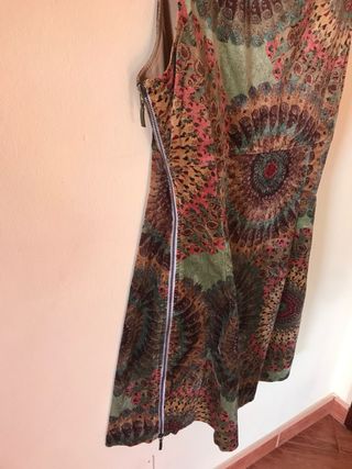 Vestido estampado invierno