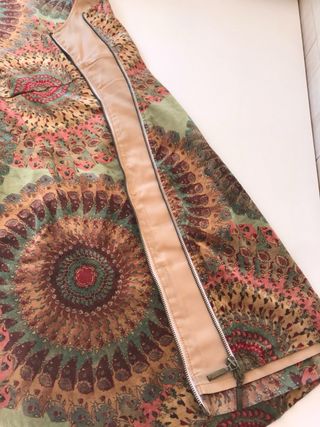 Vestido estampado invierno