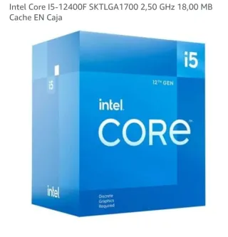 Intel Core i5-12400F 12ª Gen LGA1700