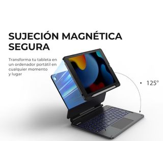 Teclado Dexnor iPad 10.2 (7/8/9 Gen) Retroiluminad