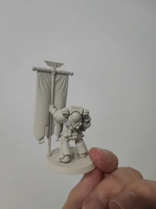 Portaestandarte Marine Espacial Warhammer