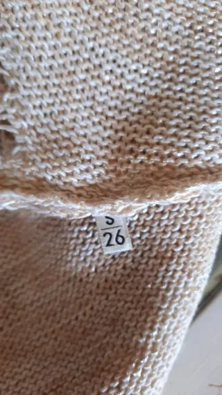 Jersey Uterqüe Talla M Beige