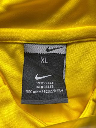 Sudadera Brasil CBF 2002 Nike Amarilla