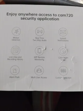 Cámara de vigilancia exterior