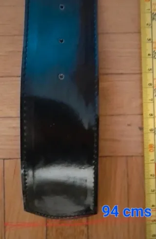 Cinturón ancho señora negro