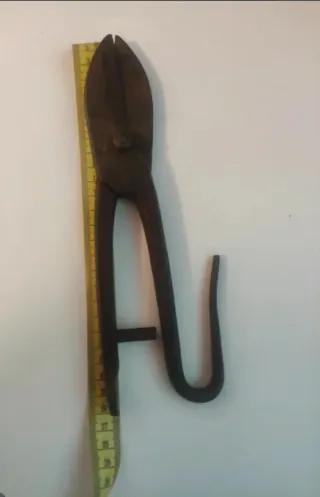 Tijeras antiguas hojalatero cizalla chapa