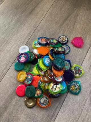 Lote tazos pokémon krak roks nox