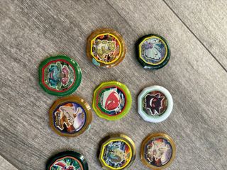 Lote tazos pokémon krak roks nox