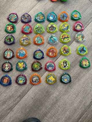 Lote tazos pokémon krak roks nox