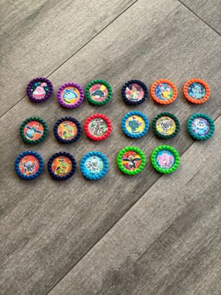 Lote tazos pokémon krak roks nox