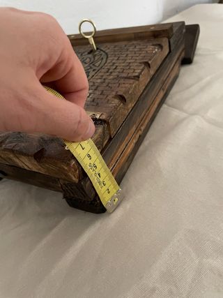 Buzón de madera rústico