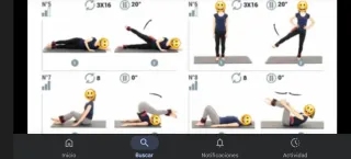 6 tobilleras 2.5kg (15 kg total)