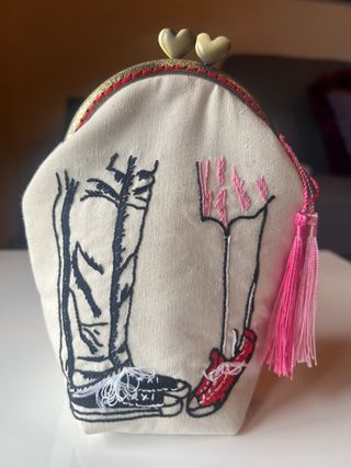 Bolsa artesanal (100% feito à mão)