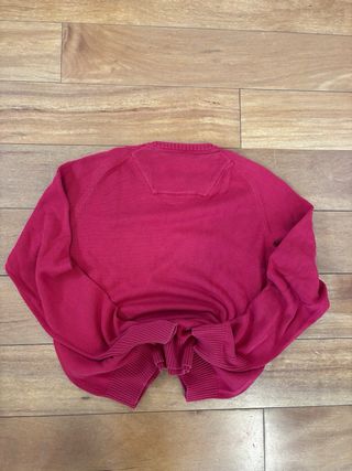 Timberland Jersey Rojo Cuello Pico – Talla M