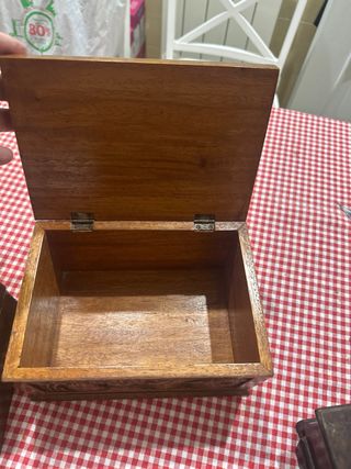 Cajas vintage de madera