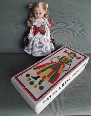 Bambola Kajia vintage anni '70 - Made in Polonia