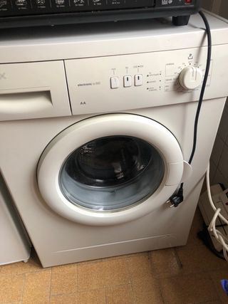 Lavadora Carga Frontal Blanca