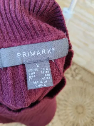 Jersey de punto Primark burdeos