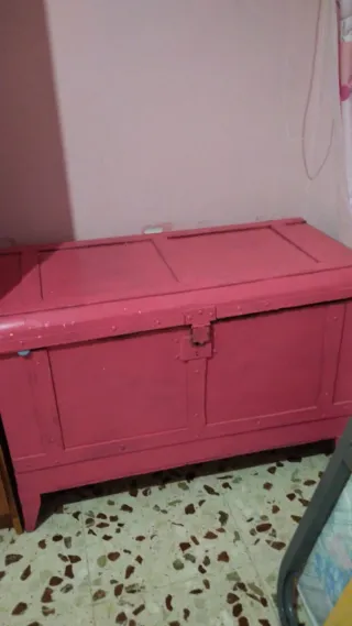 Lote Muebles Madera Marrón