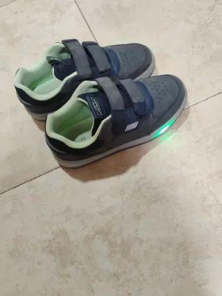 Zapatillas niño Let's Jump velcro