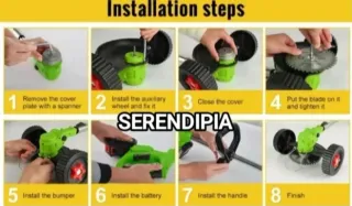 DESBROZADORA INALÁMBRICA 2 BATERÍAS GRAN CAPACIDAD