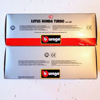 Bburago Lotus 97 T F1 Ayrton Senna 1:24