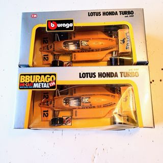Bburago Lotus 97 T F1 Ayrton Senna 1:24