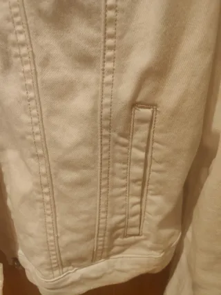 Cazadora vaquera Morgan blanca T-42