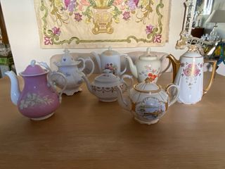 Collezione di teiere antiche