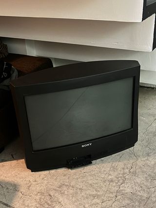 Televisor Sony CRT Negro